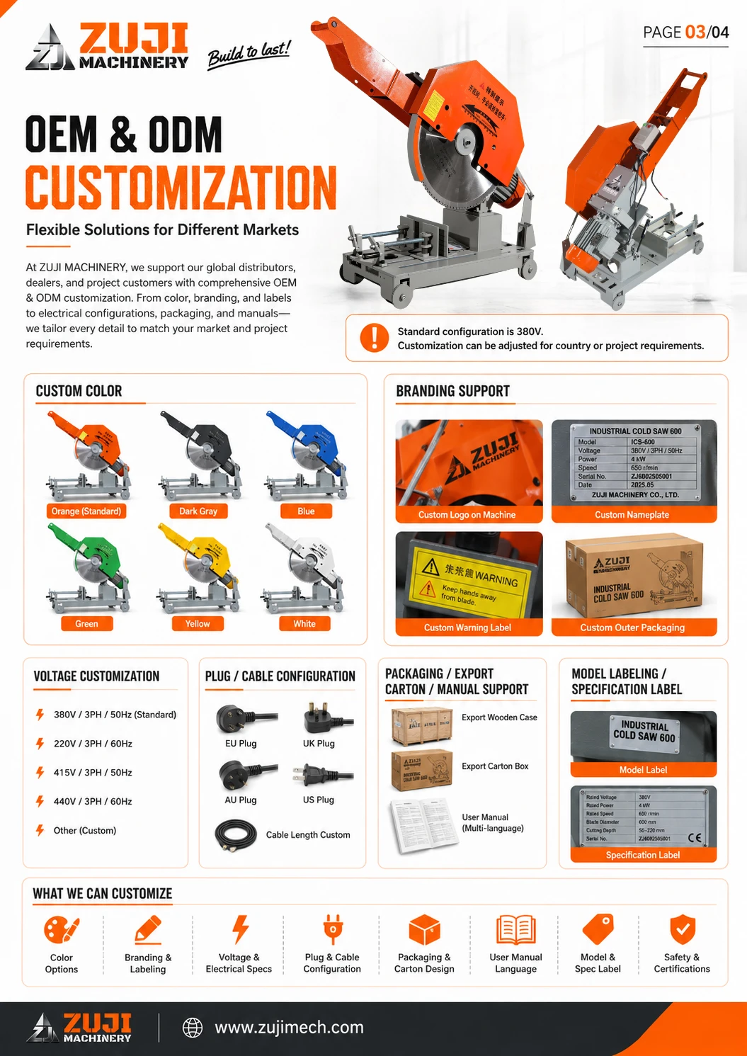 JQ600 Cold Circular Saw — Explore the details 3