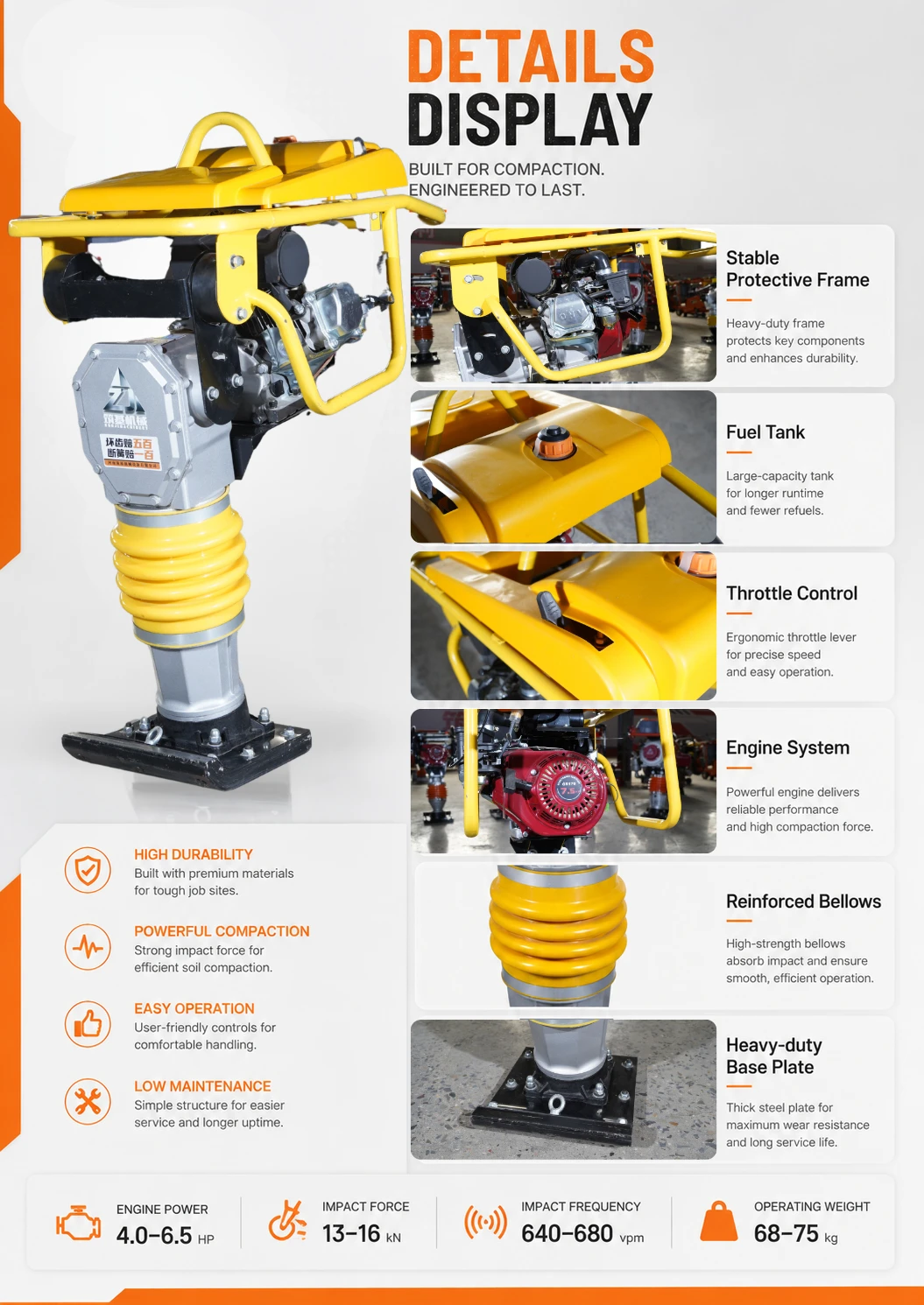 125 Tamping Rammer 03 — Explore the details 5