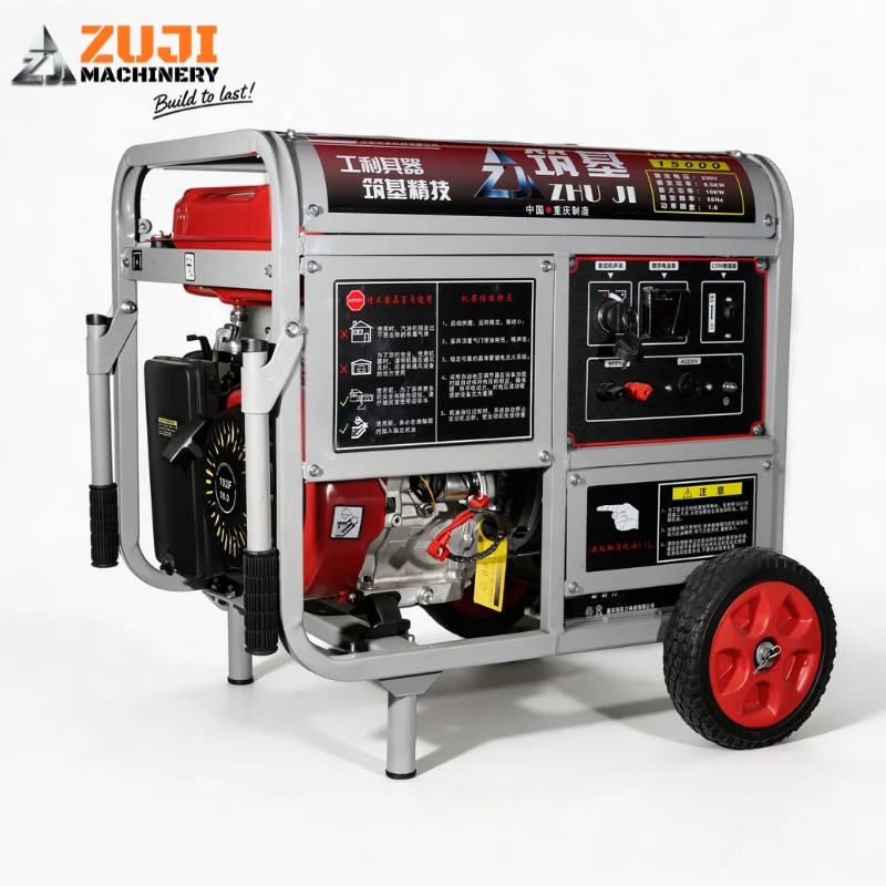 15000e 10KW Gasoline Generator Electric Dual Start