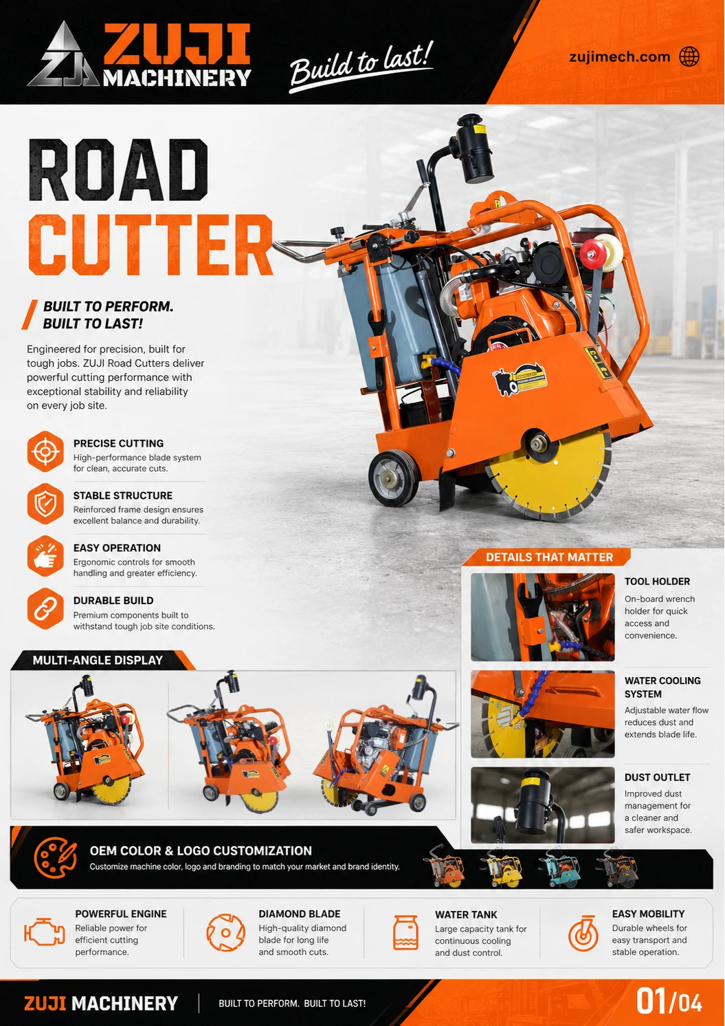 Q500 Road Cutter 01 — Explore the details 1