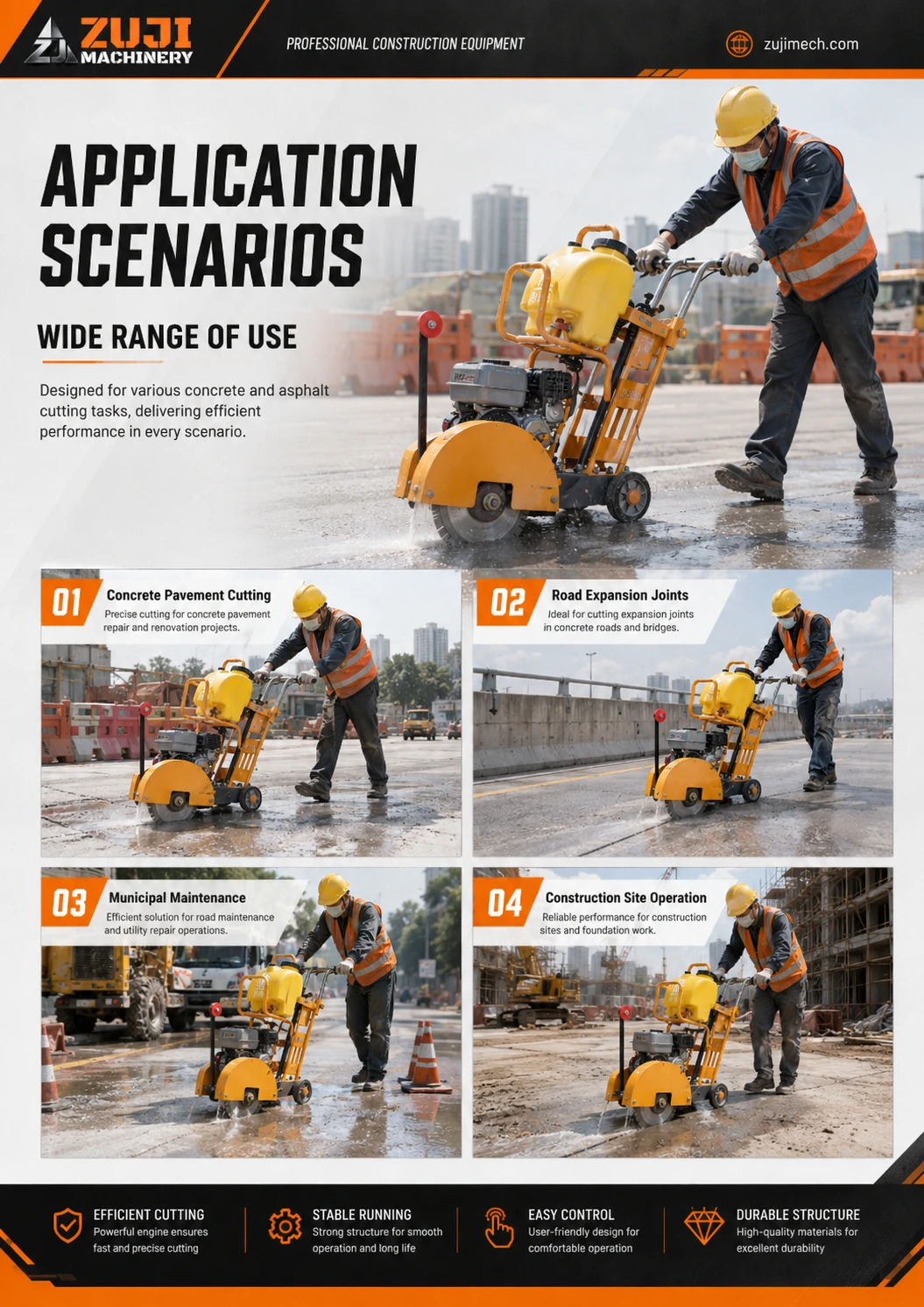 Q400 Road Cutter — Explore the details 3