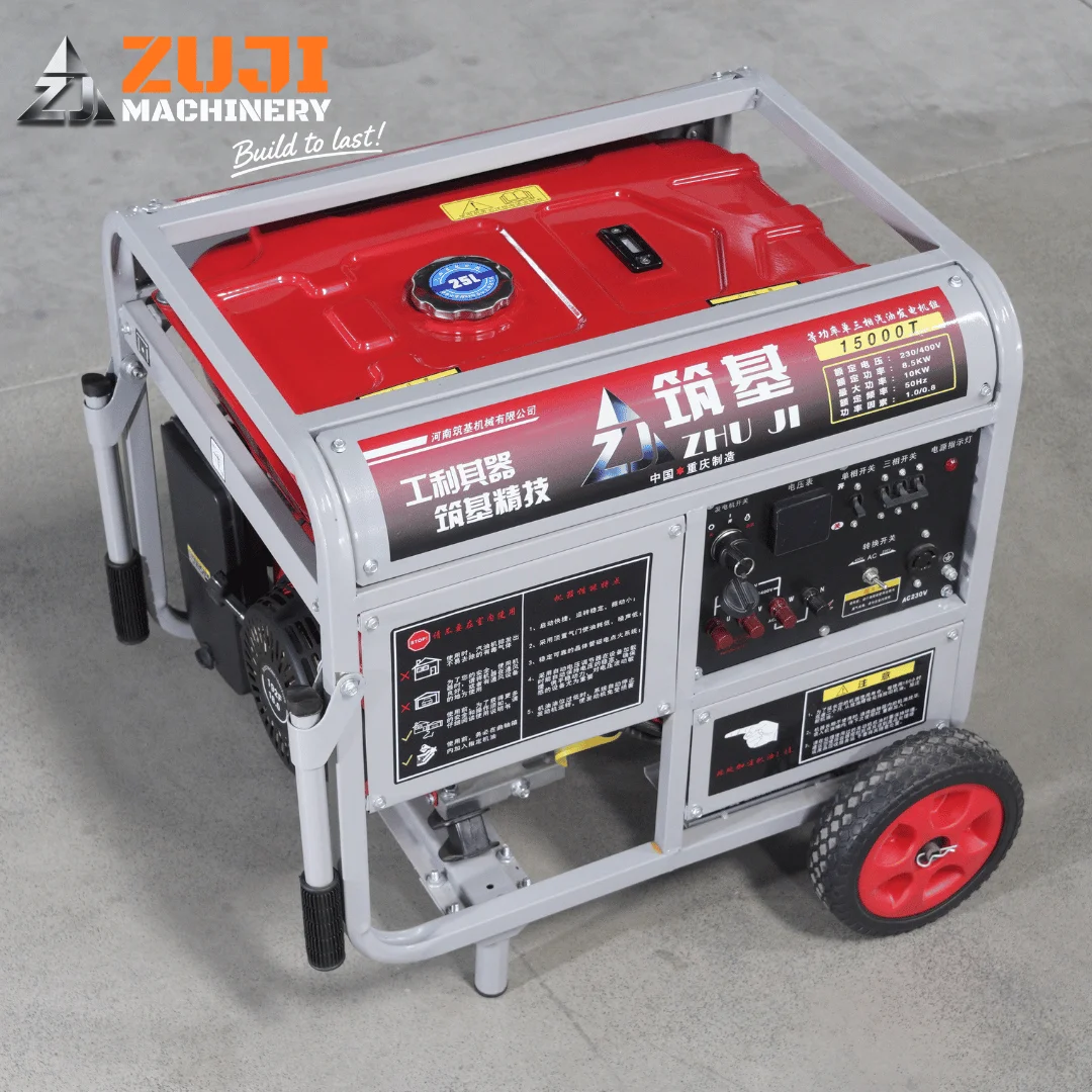 15000te 10KW Gasoline Dual Voltage Generator Elactric Dual Start