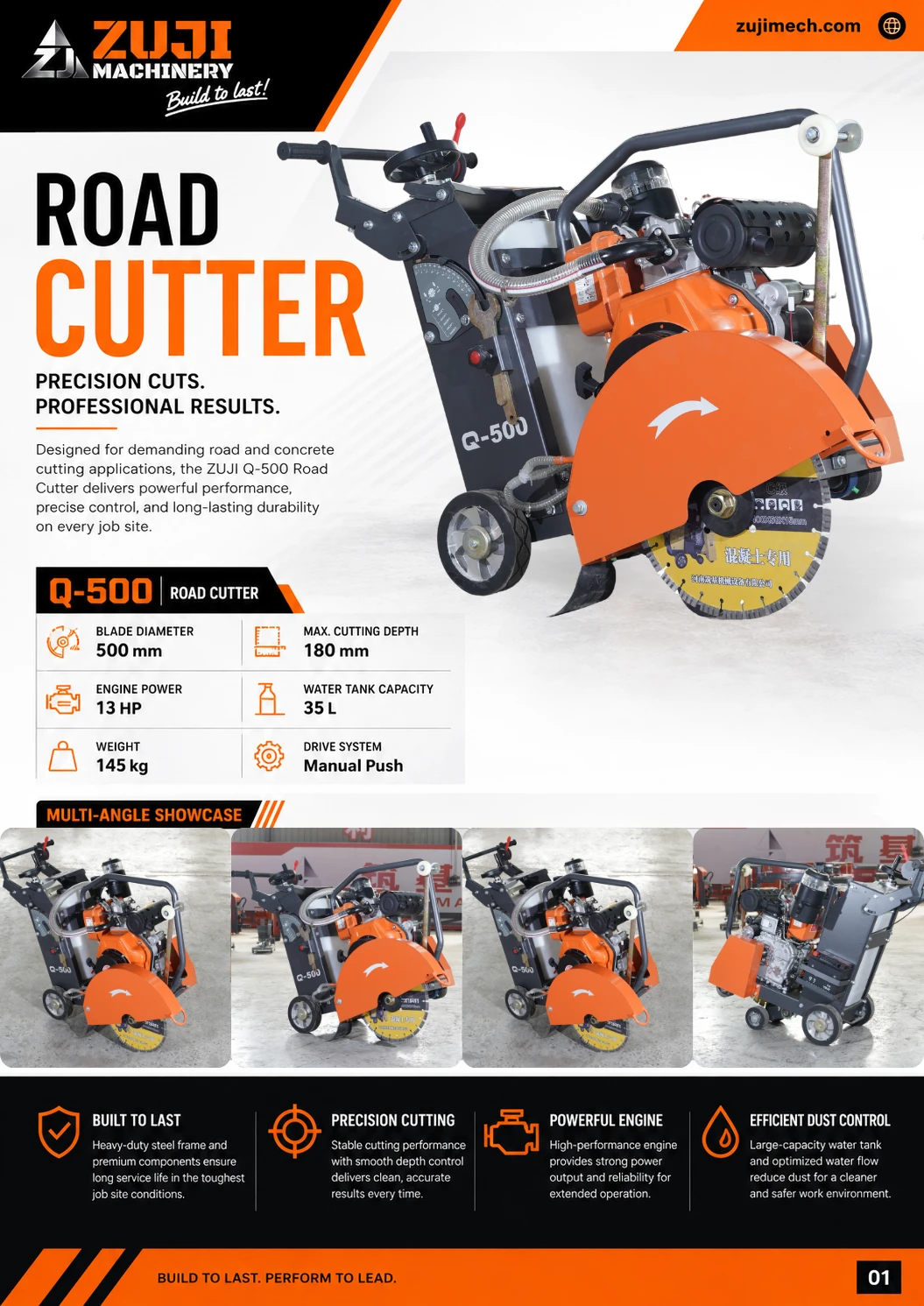 Q500 Road Cutter 02 — Explore the details 1