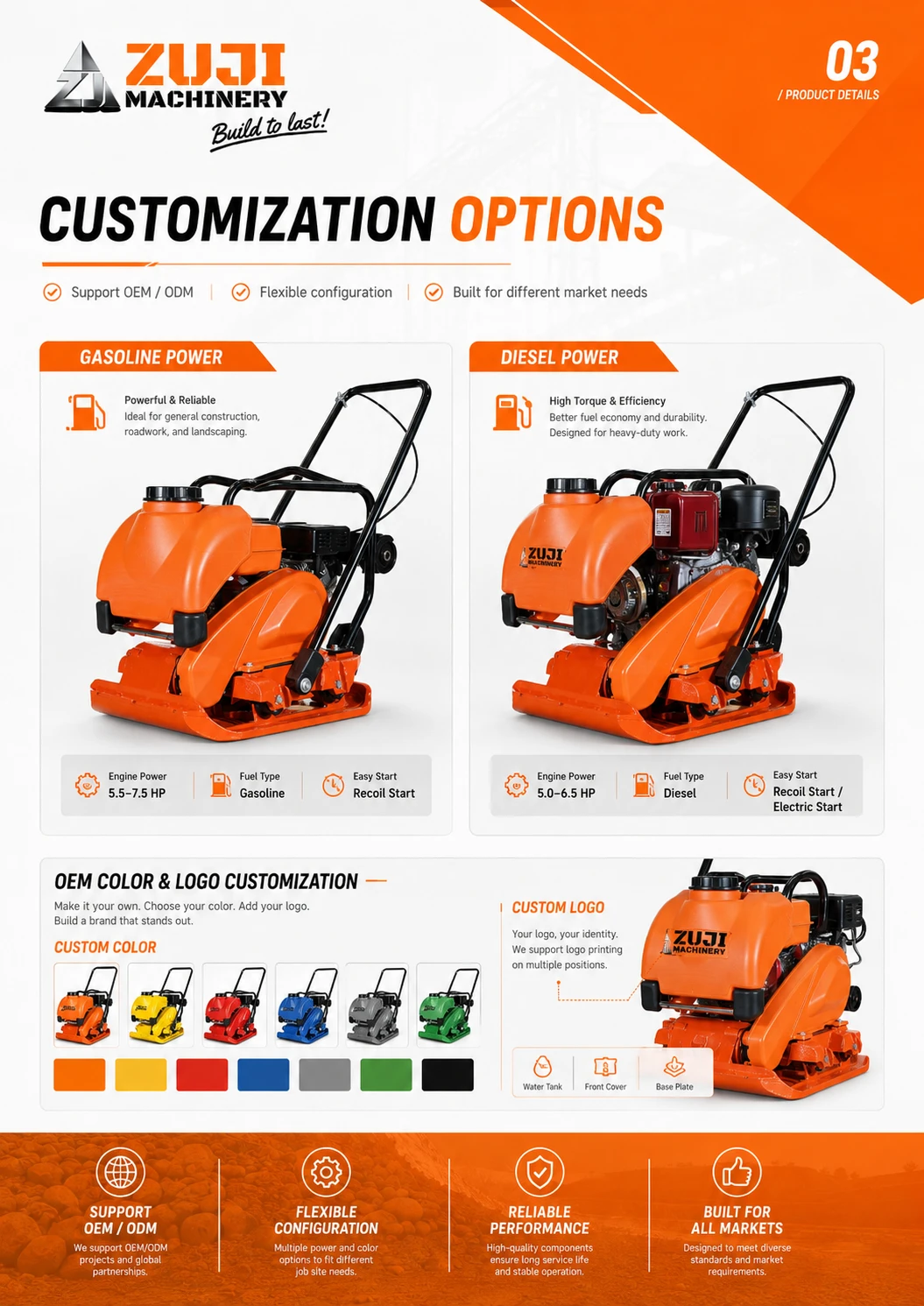 90 Vibratory Plate Compactor 02 — Explore the details 4