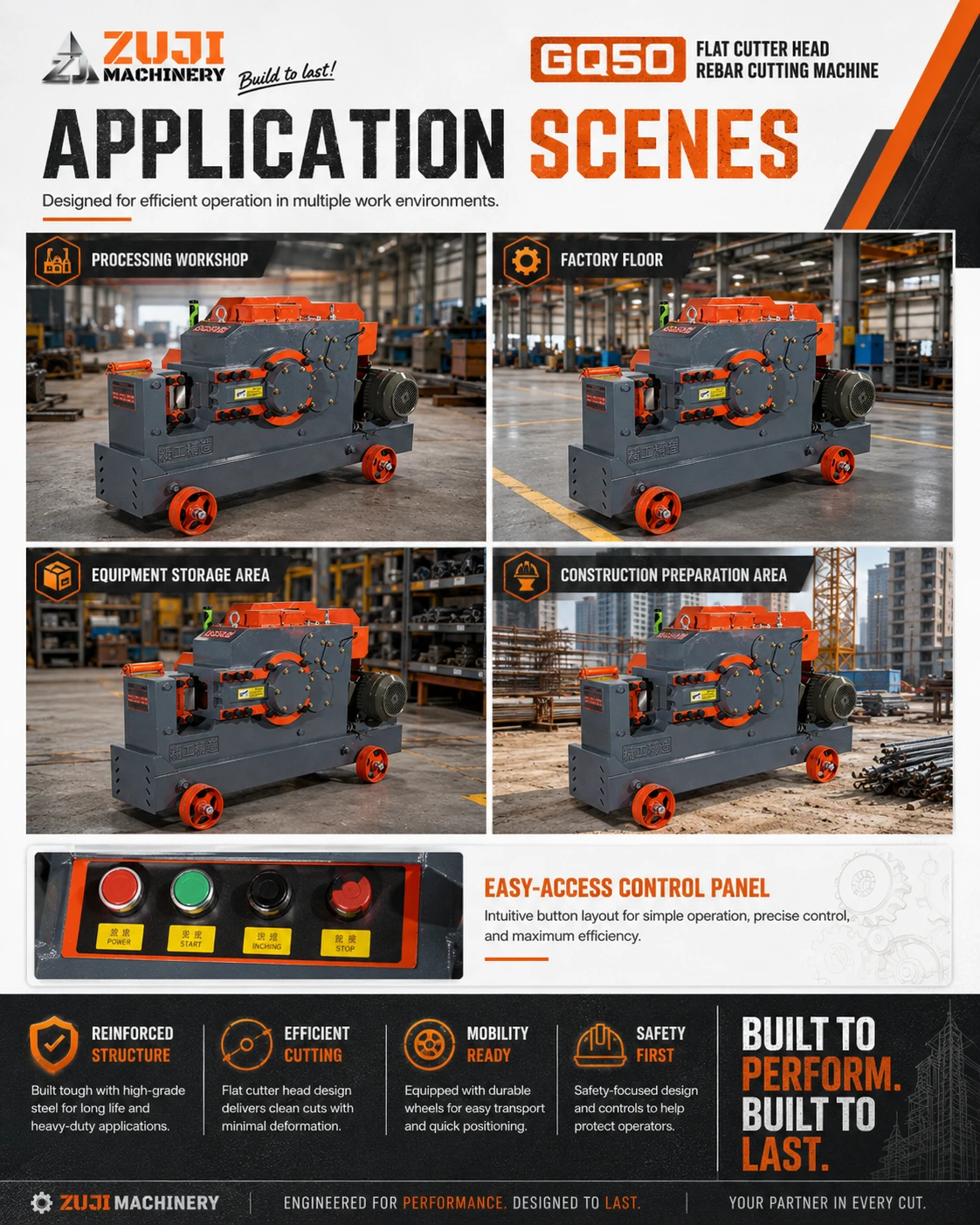 GQ50 Rebar Cutting Machine — Explore the details 5