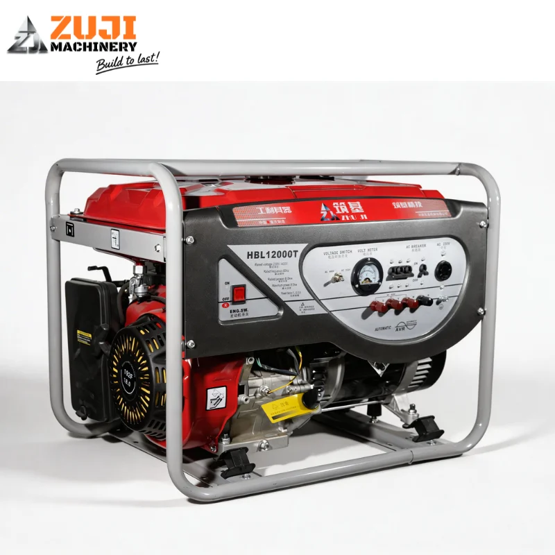 12000t 8.5kw Gasoline Dual Voltage Generator