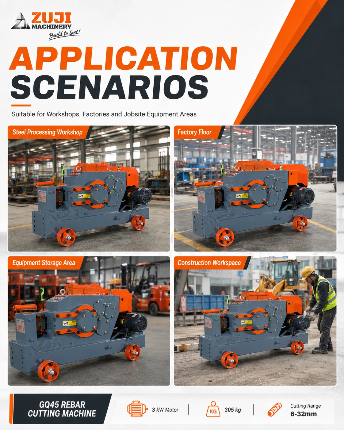 GQ45 Rebar Cutting Machine — Explore the details 1
