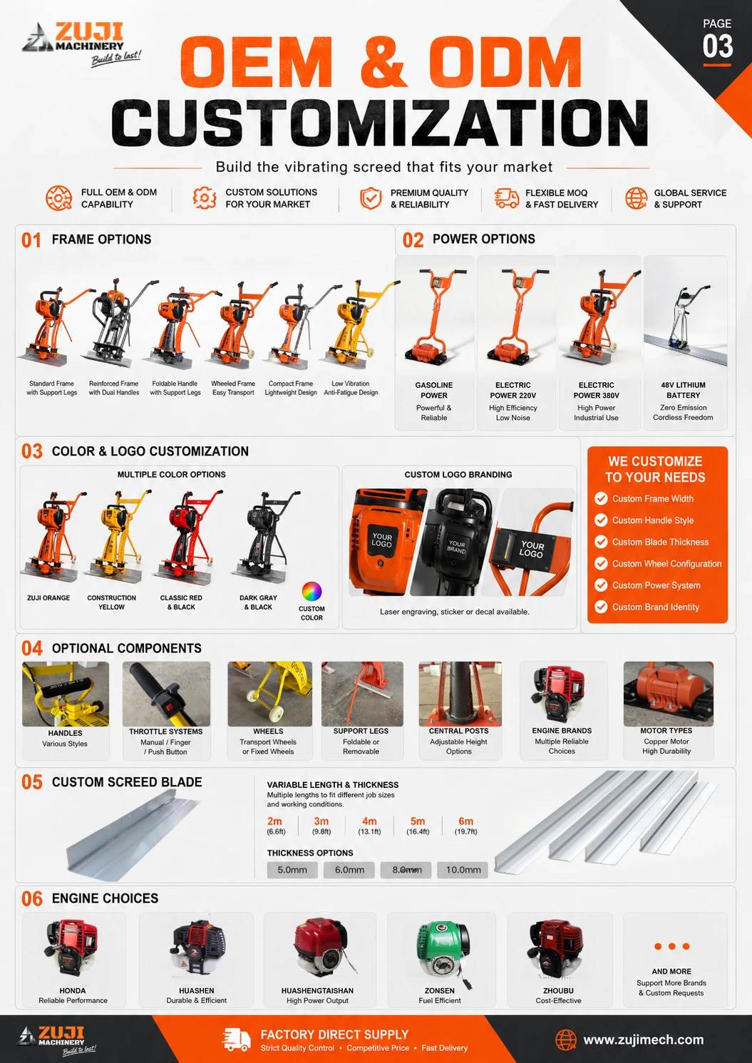 Vibratory Screed Machine 01 — Explore the details 2