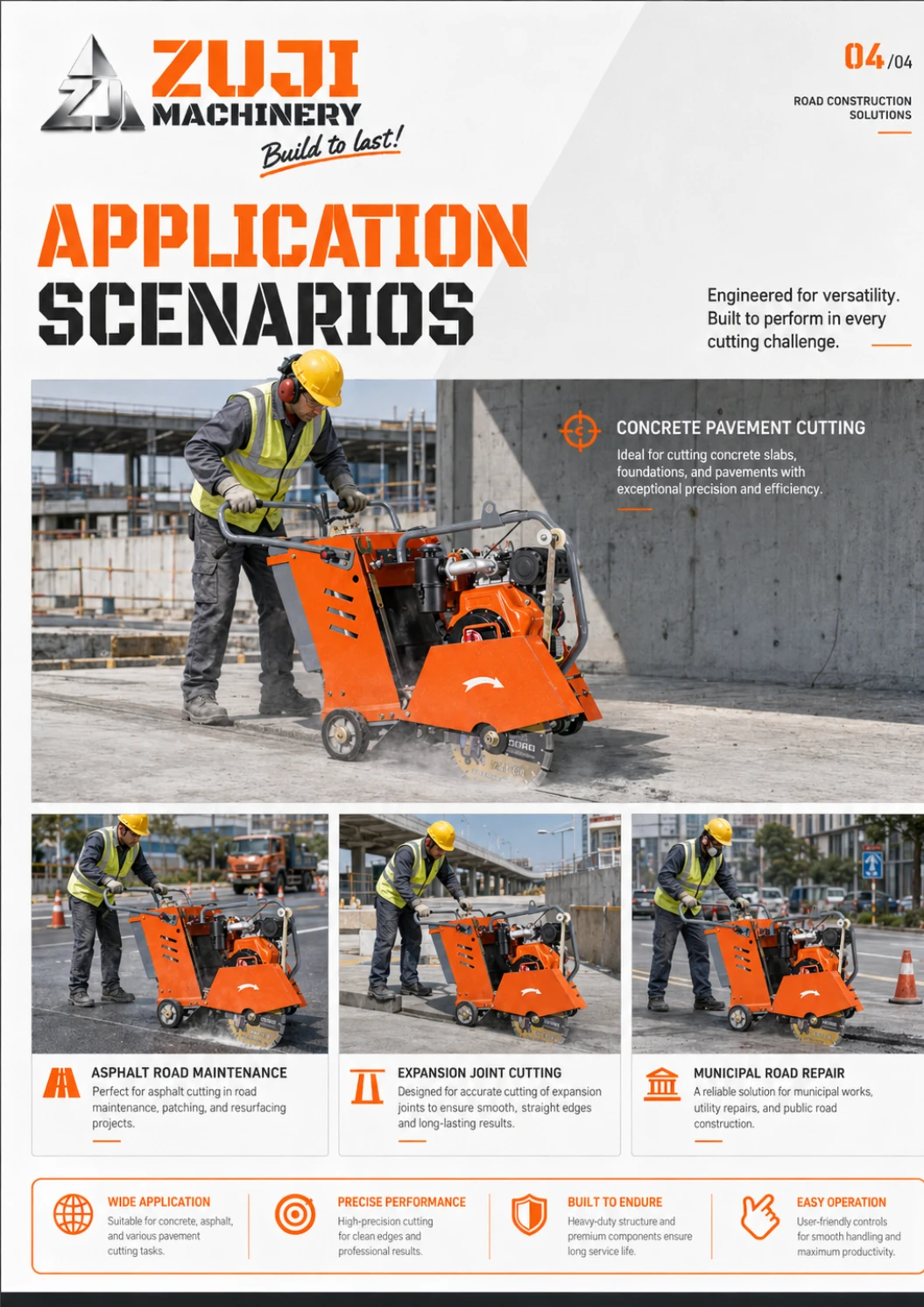 Q500 Road Cutter 03 — Explore the details 3
