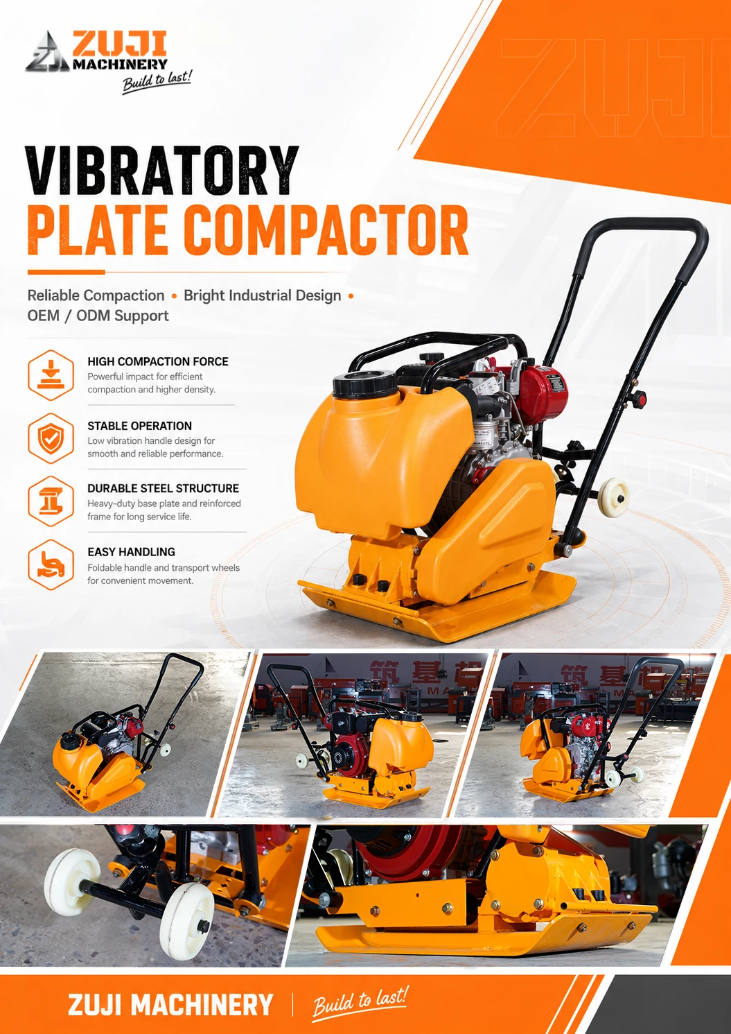 60 Vibratory Plate Compactor 01 — Explore the details 3