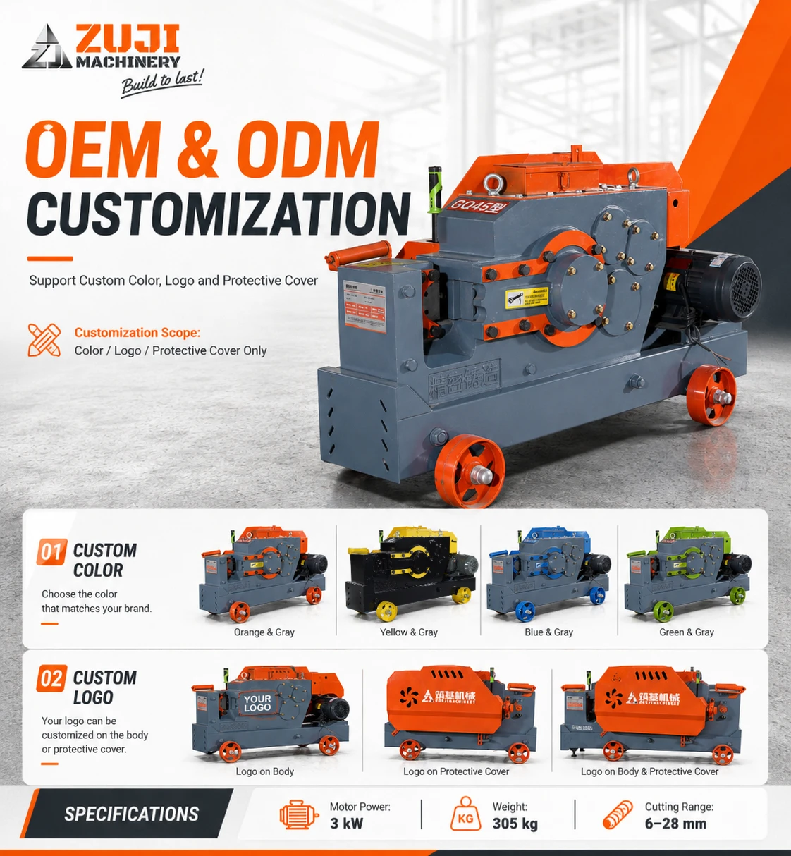 GQ45 Rebar Cutting Machine — Explore the details 2