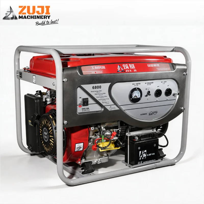 6800e 5.5kw Gasoline Generator Electric Dual Start