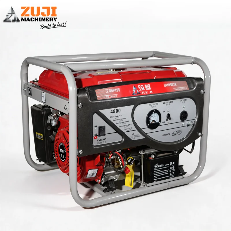 4800e 3.3kw Gasoline Generator Electric Dual Start