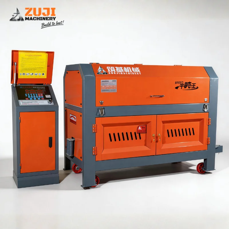 GT4-14 Heacy Duty King 9KW Rebar Straightening & Cutting Machine