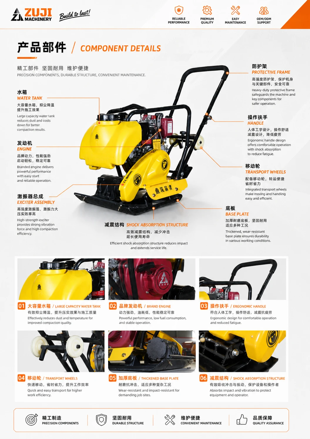 90 Vibratory Plate Compactor 01 — Explore the details 4