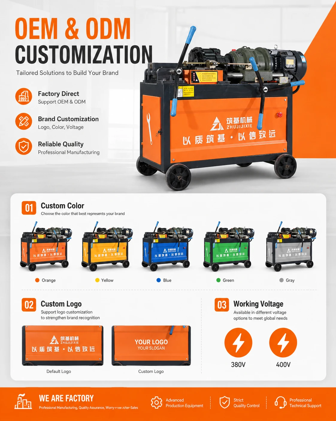 Hgs 50 Rebar Thread Rolling Machine — Explore the details 3