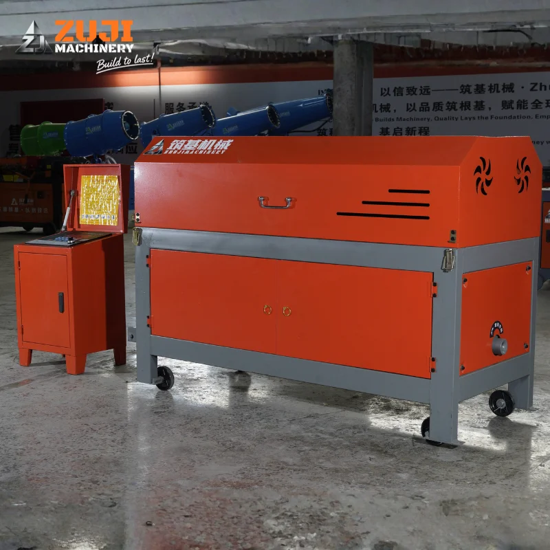 GT4 14 Rebar Straightening & Cutting Machine
