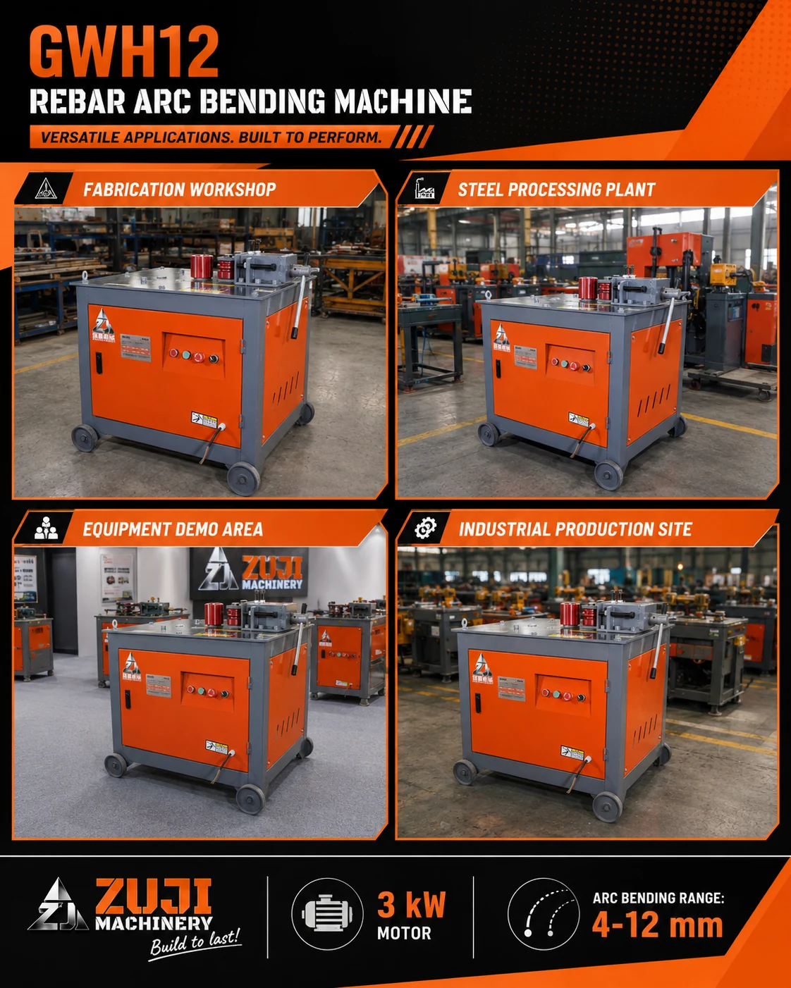 Gwh 12 Rebar Arc Bending Machine — Explore the details 4