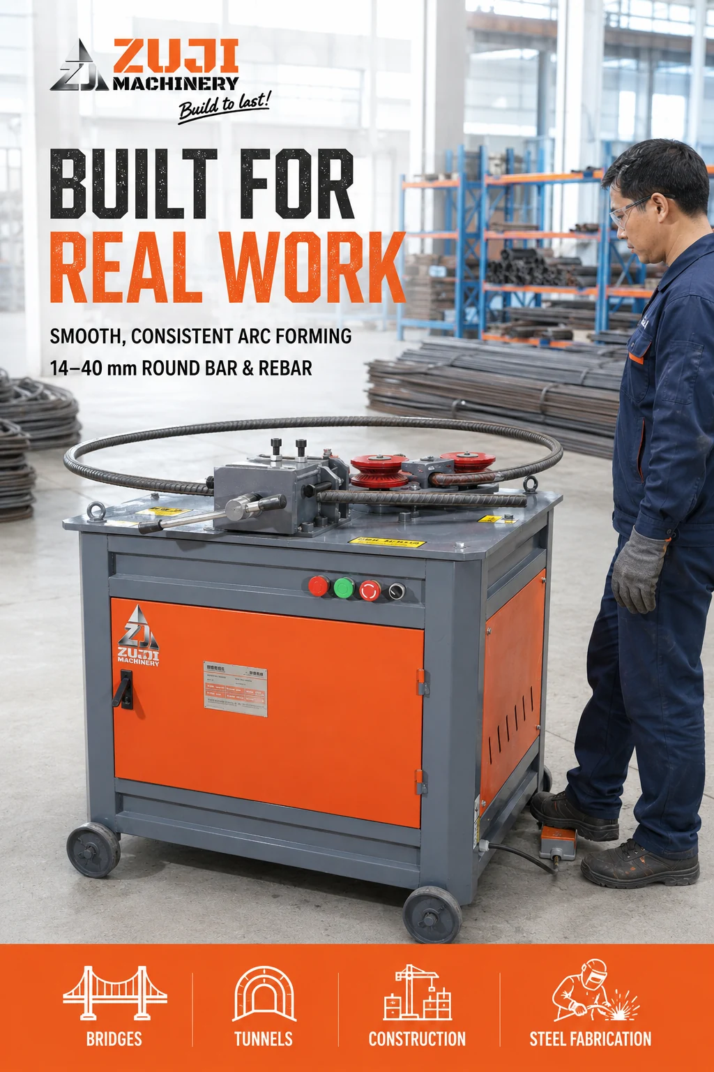 Gwh 40 Rebar Arc Bending Machine — Explore the details 3