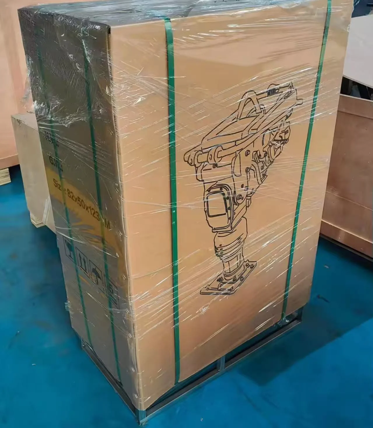Buyer photograph: rammer packaging