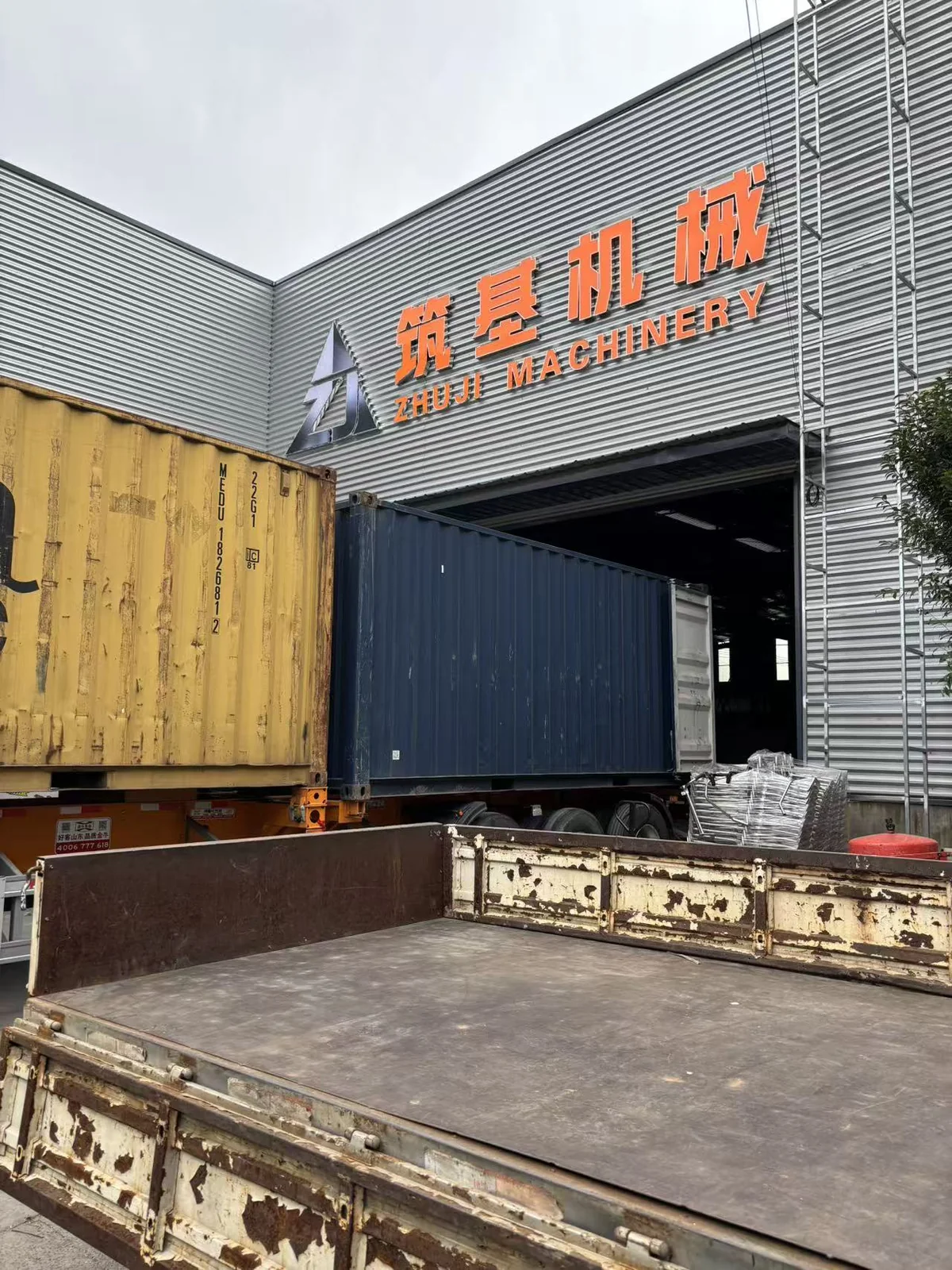 Preparing the container
