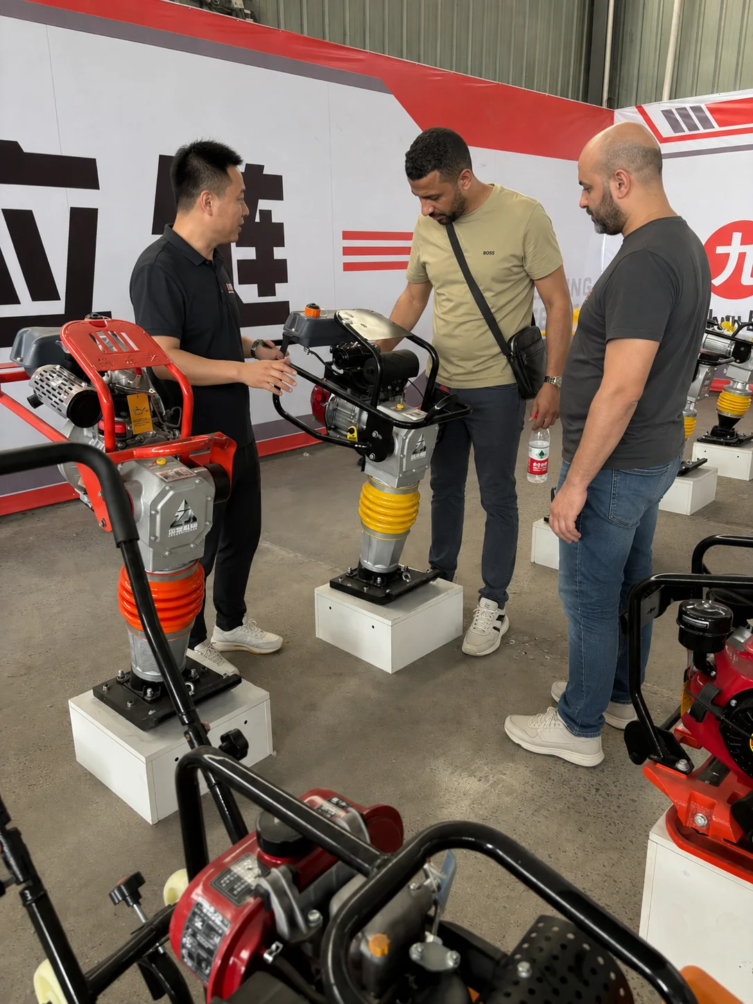 A compaction equipment visit