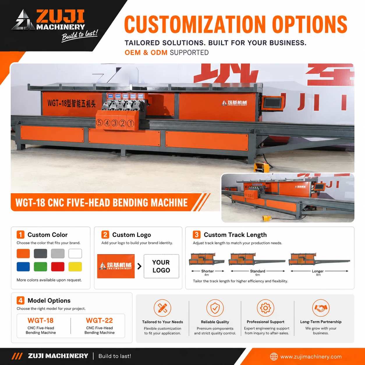 Wgt 22 Five Head Automatic Feeding Stirrup Bending Machine — Explore the details 2