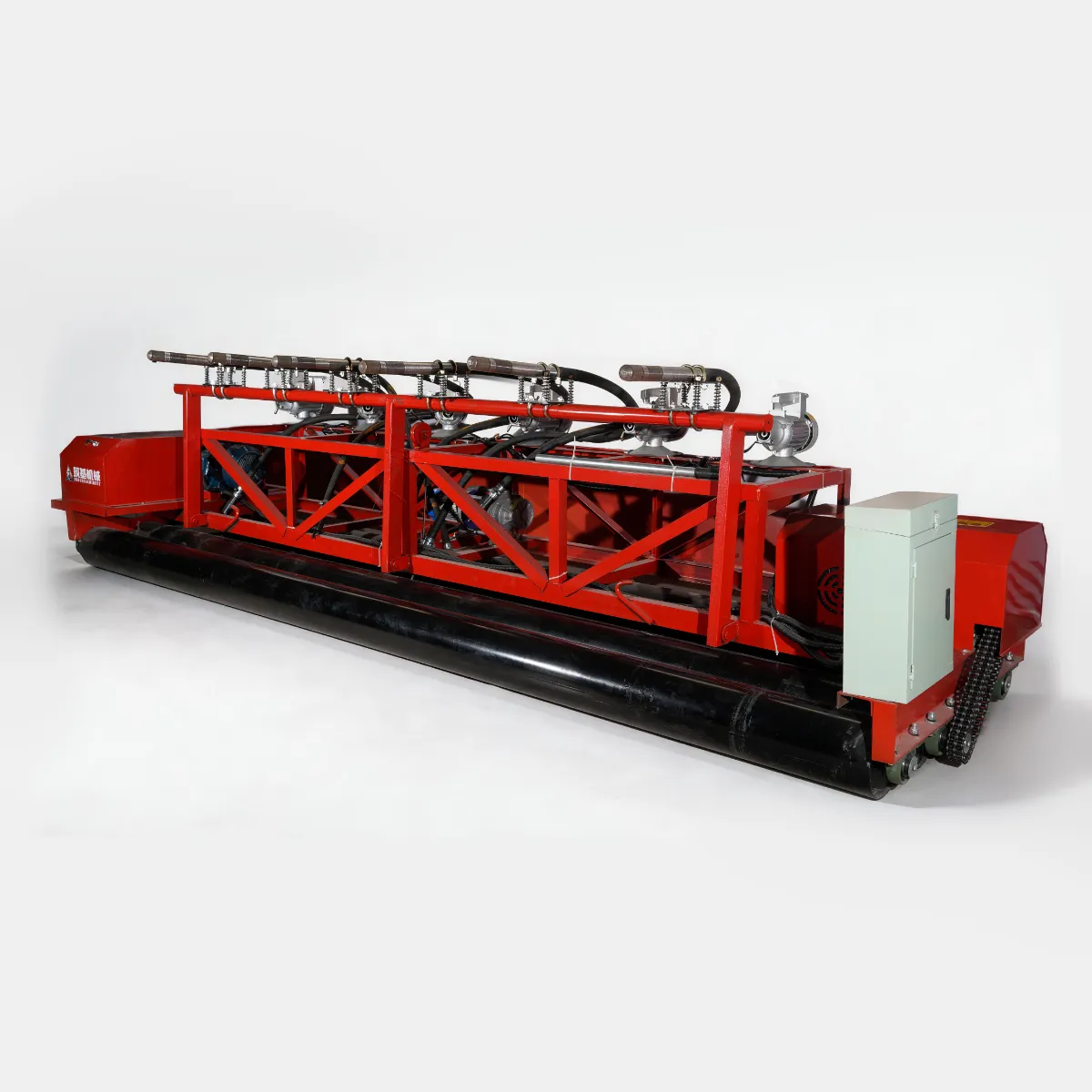 3 Roller with Auger Vibratory Concrete Pavement Machine